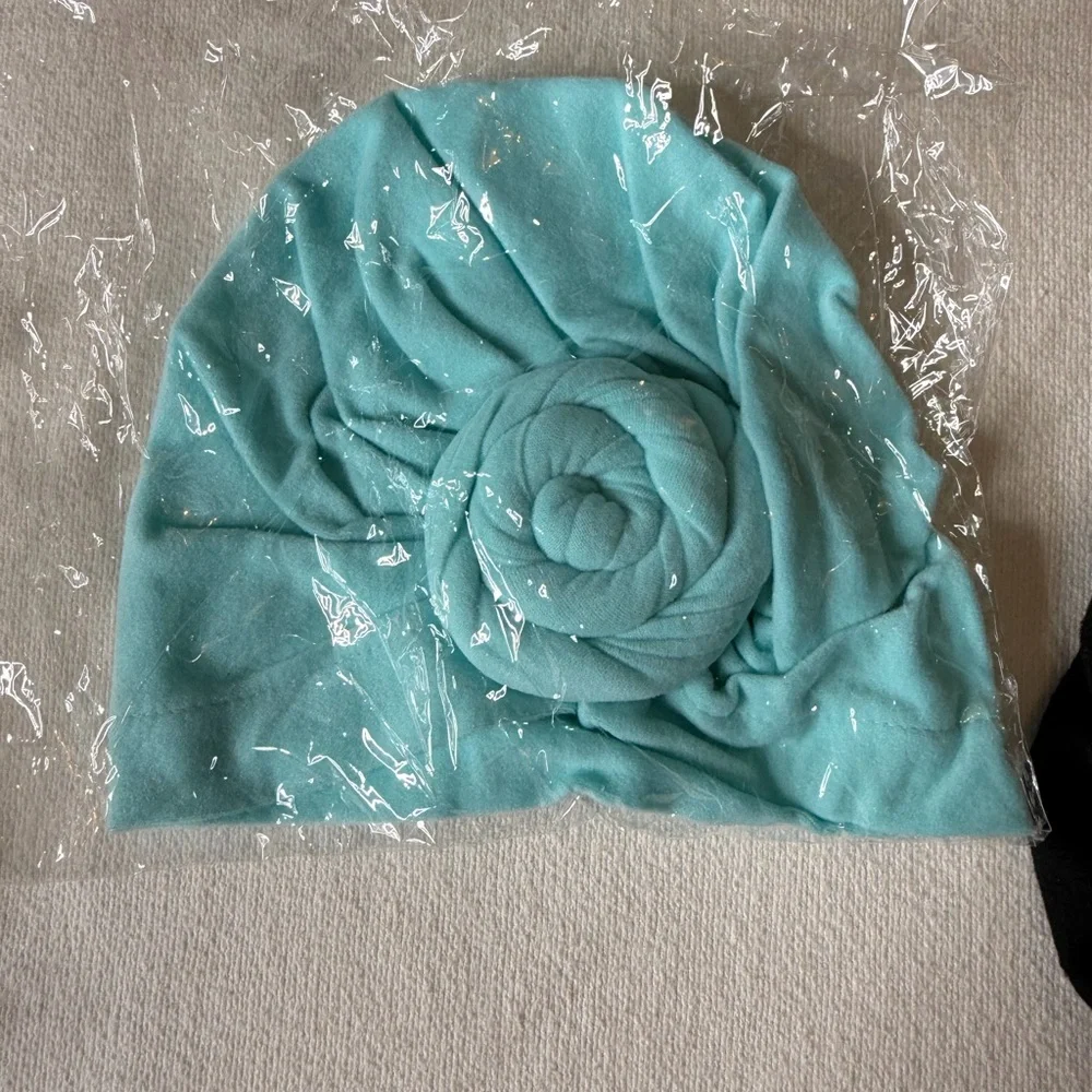 Kids Turban Set - Black, Yellow, and‎ Blue